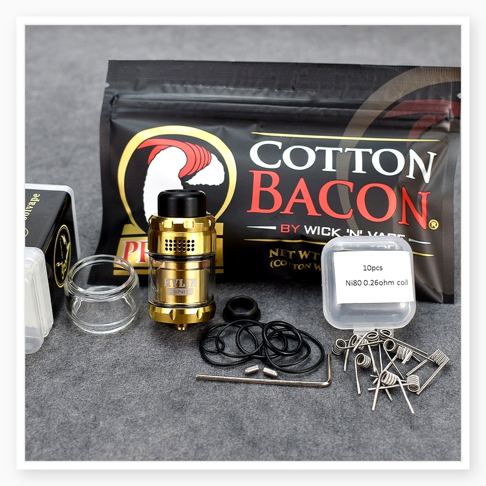 Accessories For Vaping - Wolfcoolvape Kylin Mini V2 RTA タンク