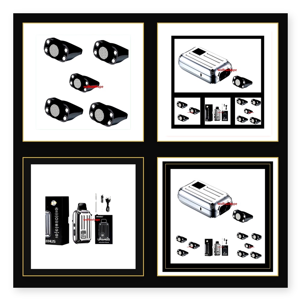 Vape Accessory - Wolfcoolvape ANIX Uranus ドライハーブベイポライザー用マウスピース、より充実したベイピング体験を実現