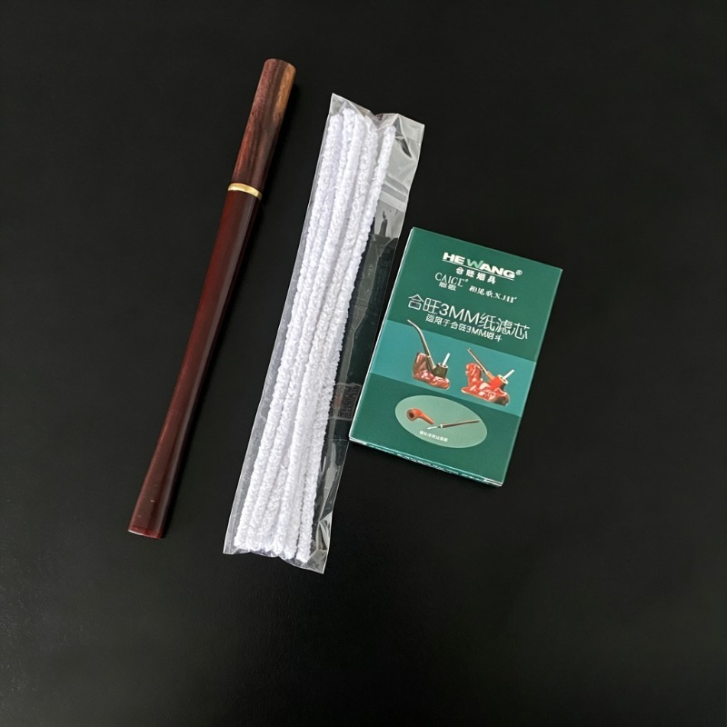Smoking & Vaping Accessories - 17cmのマイクロフィルター。高品質な喫煙用マウスピース。タール除去フィルター。リサイクル可能なシガレットチューブ。8mmおよび5.5mmの口径に対応。