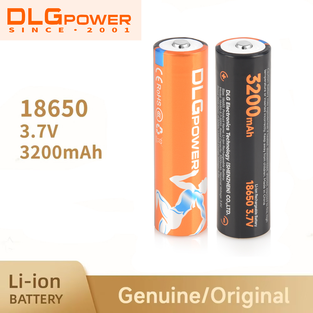 Vape Battery 18650 - DLGPOWER 3.7V 18650 3200MAH 充電式リチウムイオン電池懐中電灯おもちゃドローン電動工具パワーバランサーポータブルファン