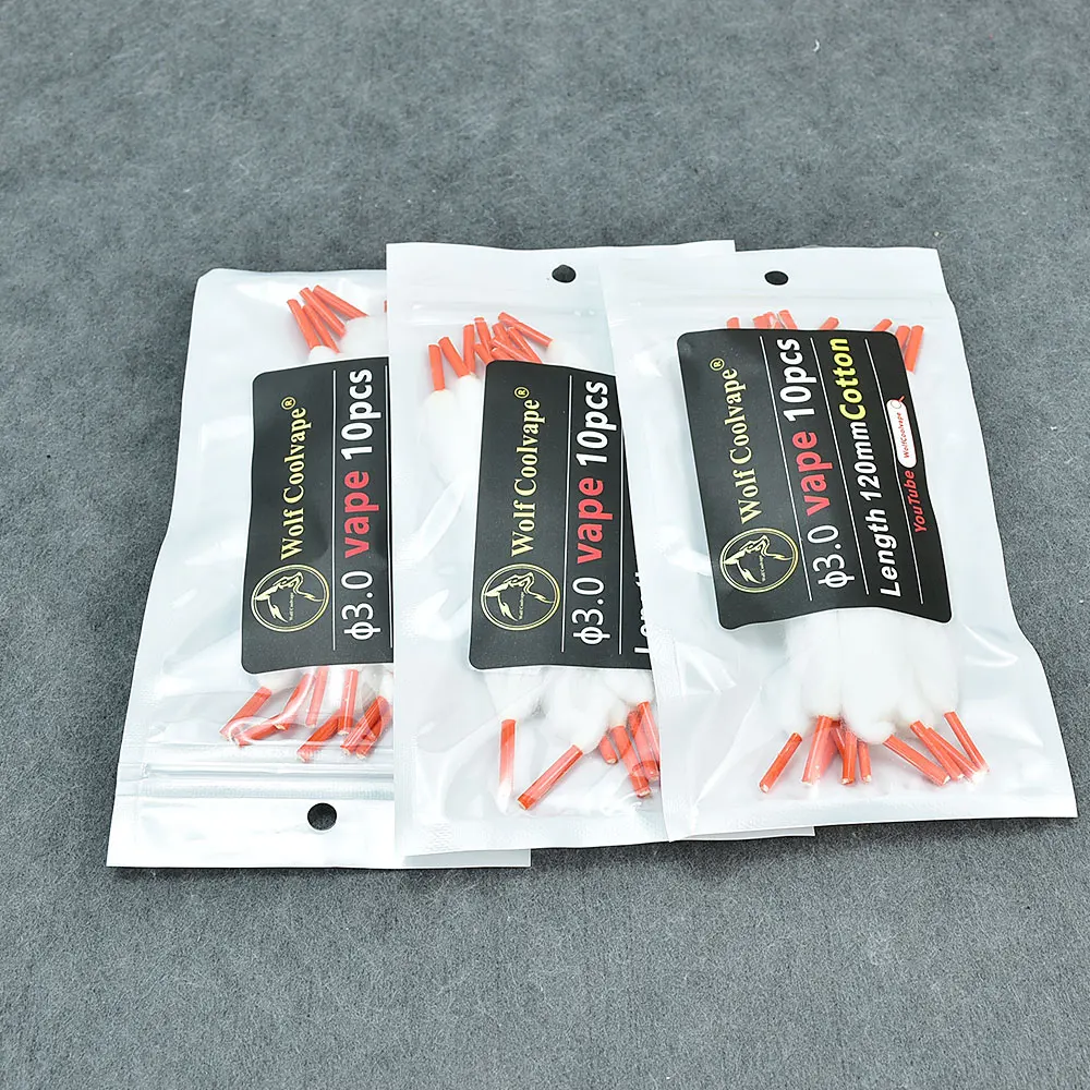 Vape Coil Replacement - Wolfcoolvape NI80 事前構築された電熱線 Vape コイル フューズド
