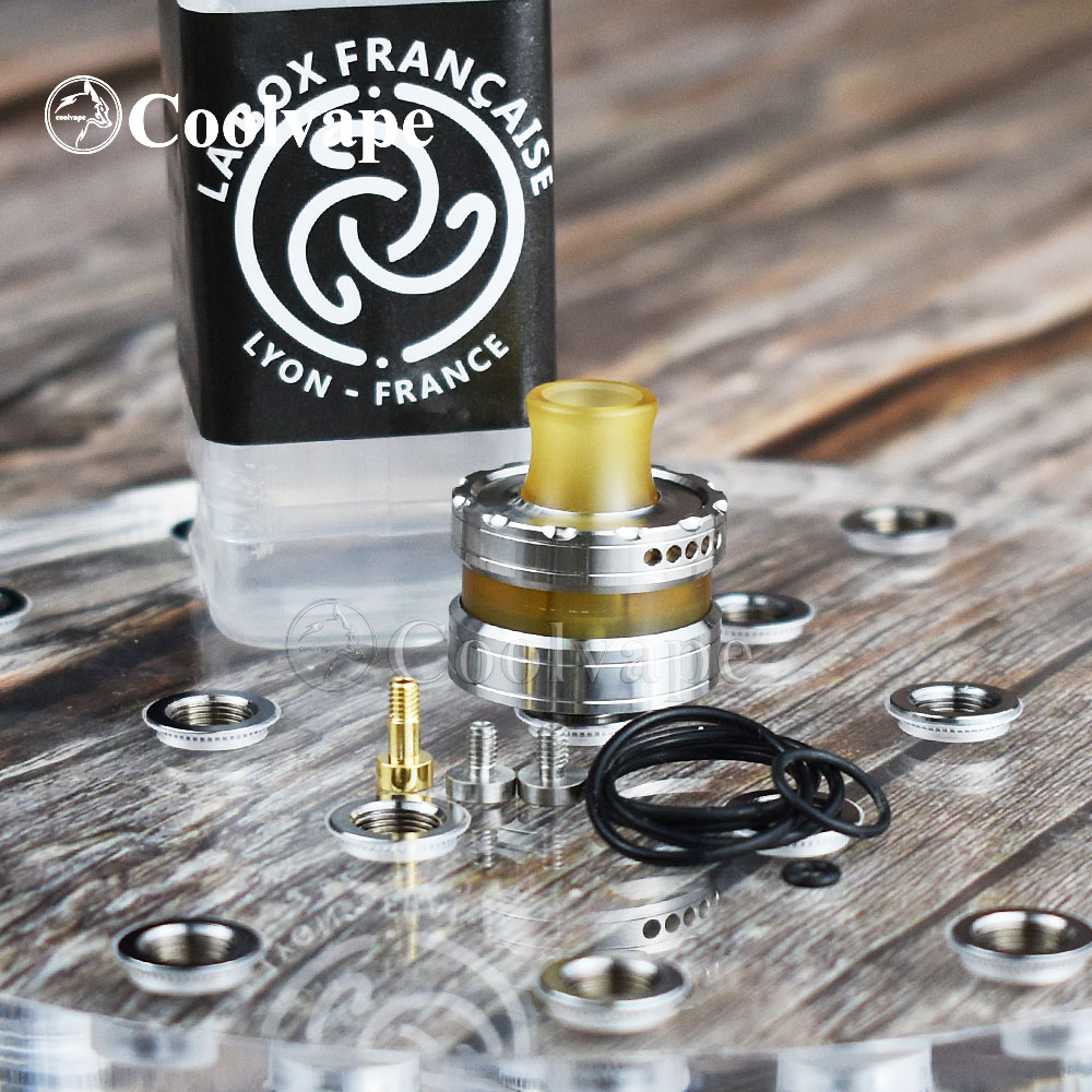 再構築可能なタンクアトマイザー,ピンbfタンク付きrdaアト - Rda Atomizer Deck のレビューと価格