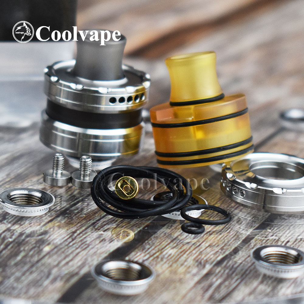 再構築可能なタンクアトマイザー,ピンbfタンク付きrdaアト - Rda Atomizer Deck のレビューと価格