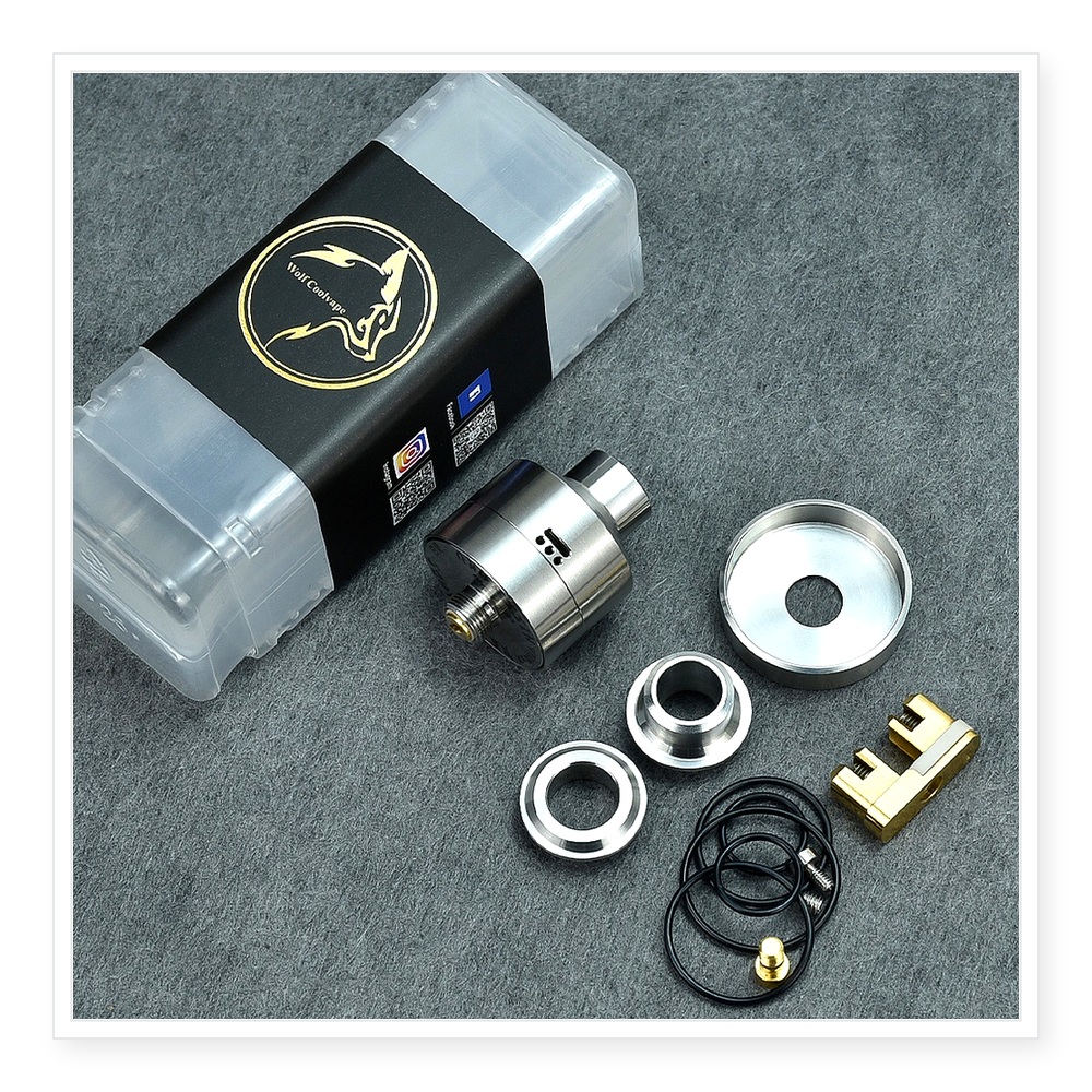 22MM Nisshoku RDA MTL アトマイザー、S - Vape Coil Replacement のレビューと価格
