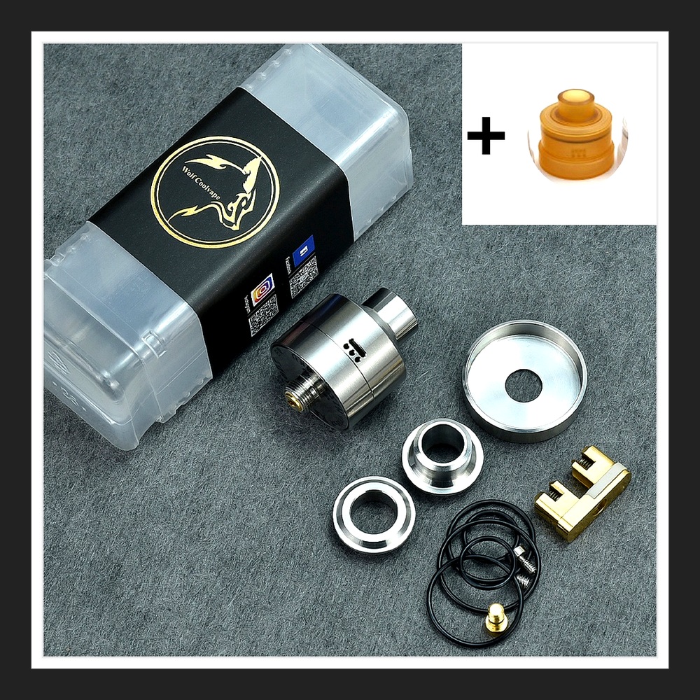 22MM Nisshoku RDA MTL アトマイザー、S - Vape Coil Replacement のレビューと価格