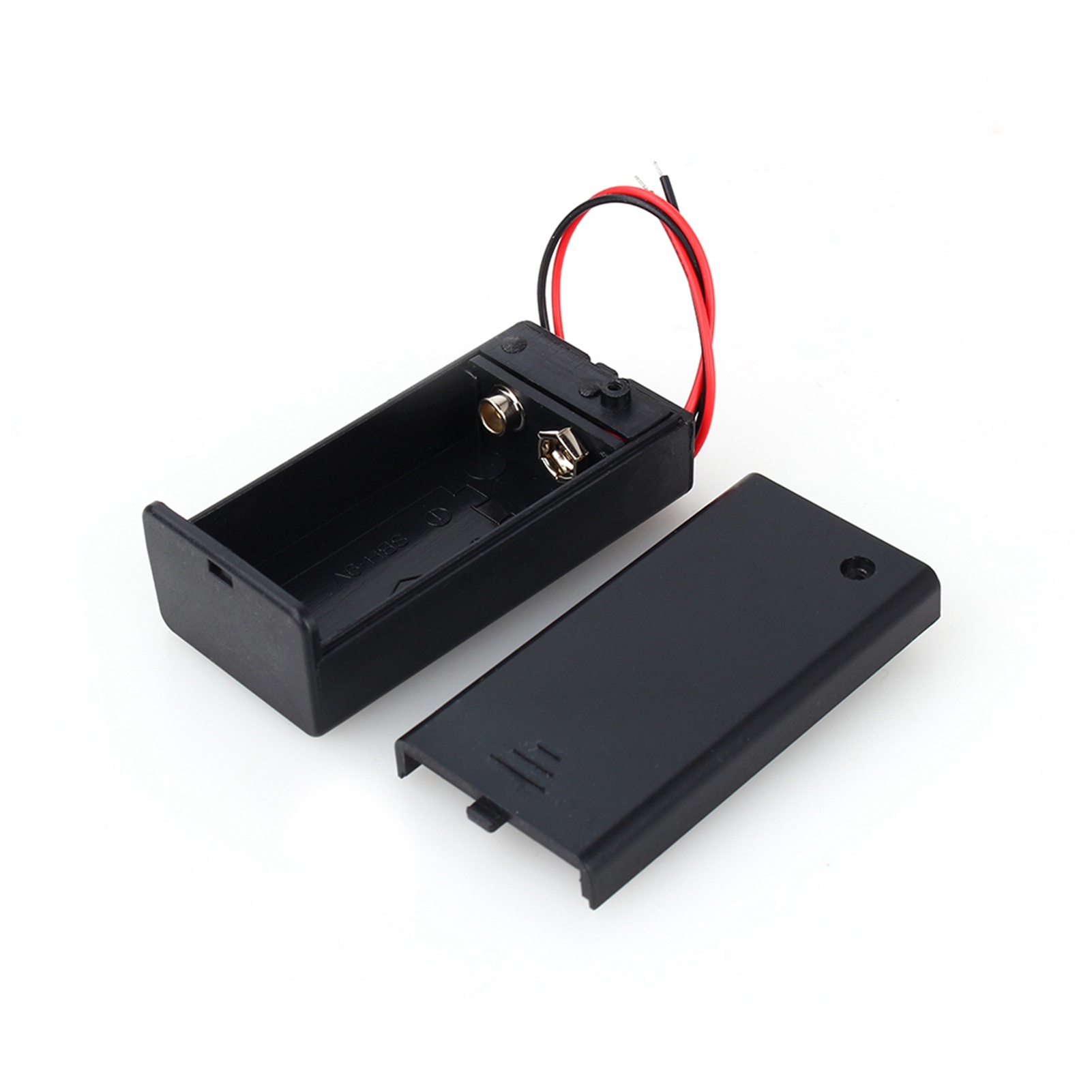 9V ボルト PP3 バッテリーホルダーボックス DC ケー - Battery Case Storage のレビューと価格