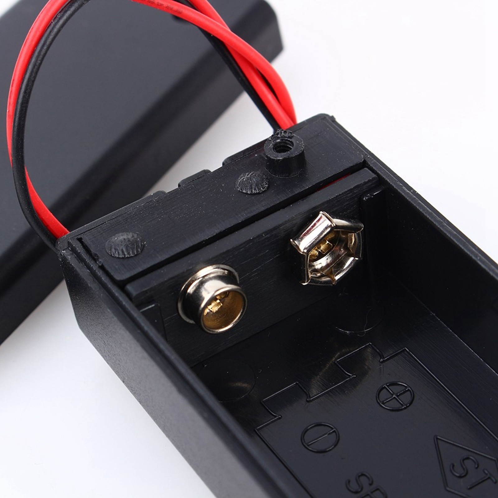9V ボルト PP3 バッテリーホルダーボックス DC ケー - Battery Case Storage のレビューと価格