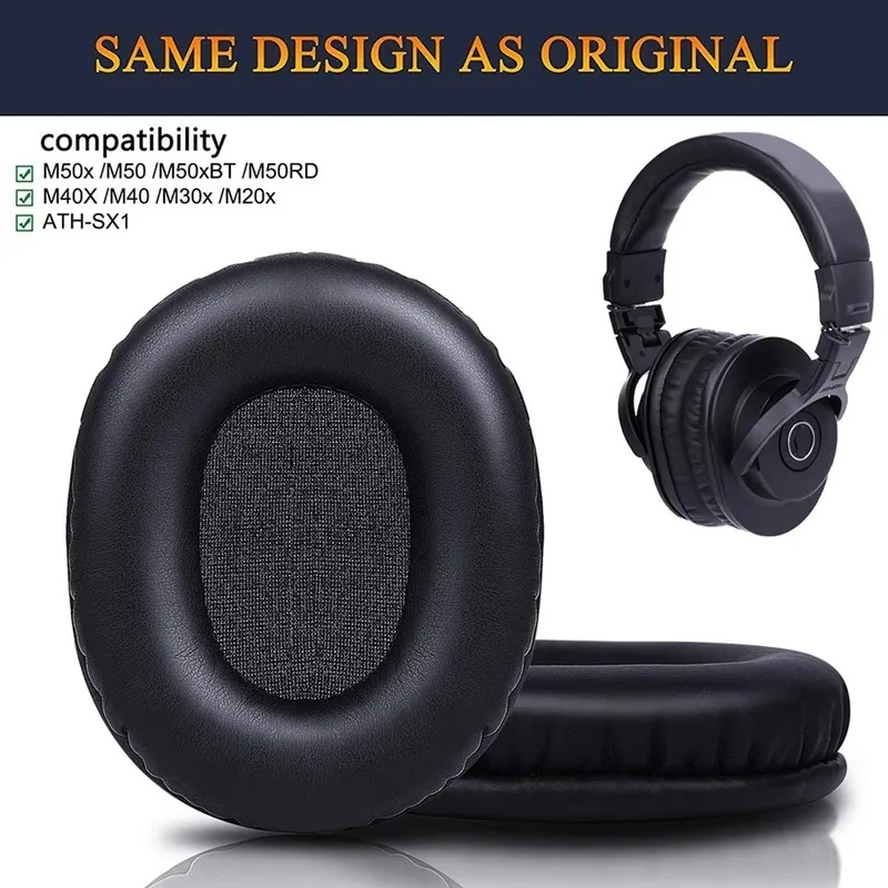 M50X用交換イヤーパッド。オーディオテクニカ ATH M5 - Audio Technica Headphone Ath-M20X のレビューと価格