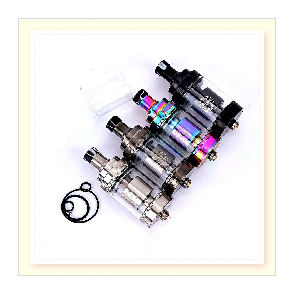 Siren V2 GTA 24mm MTL RTA シングル - Vape Coil Replacement のレビューと価格
