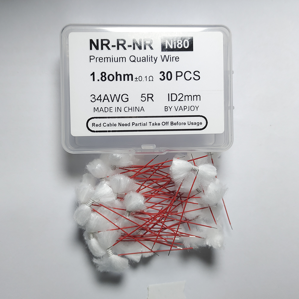30個/パック NR-R-NR レッドケーブル ニクロム溶接 - Coil Building Kit のレビューと価格