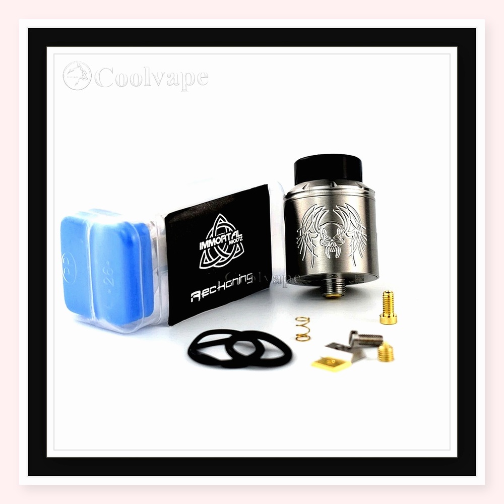 Wolfcoolvape Reckoning RDA 25m - Vape Coil Replacement のレビューと価格