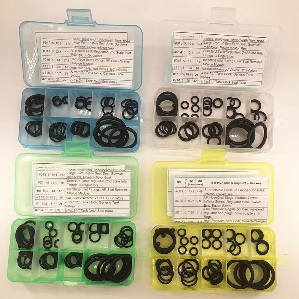 シリコンOリングシールキット 50個入り。スキューバダイビン - Tank O-Ring Seal のレビューと価格