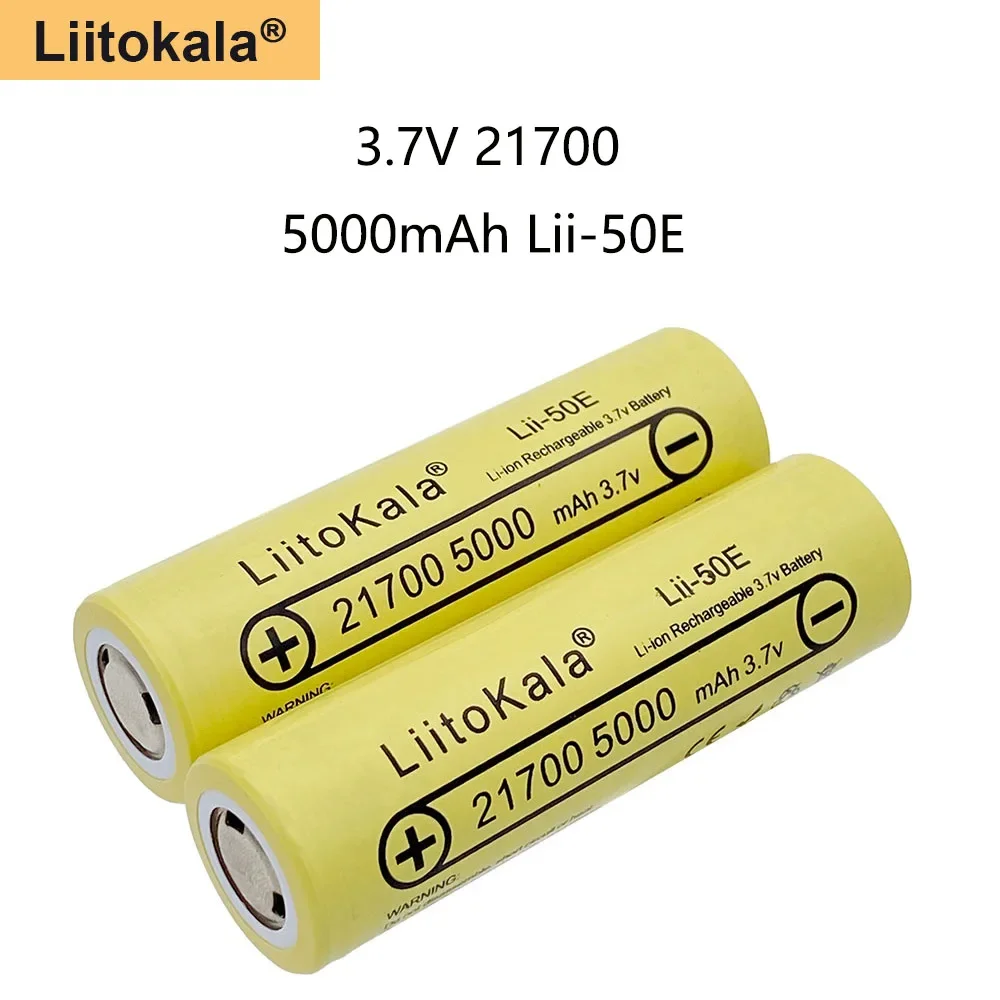 Lii-50E 3.7V 21700 LiitoKala 5 - Vape Battery 18650 のレビューと価格