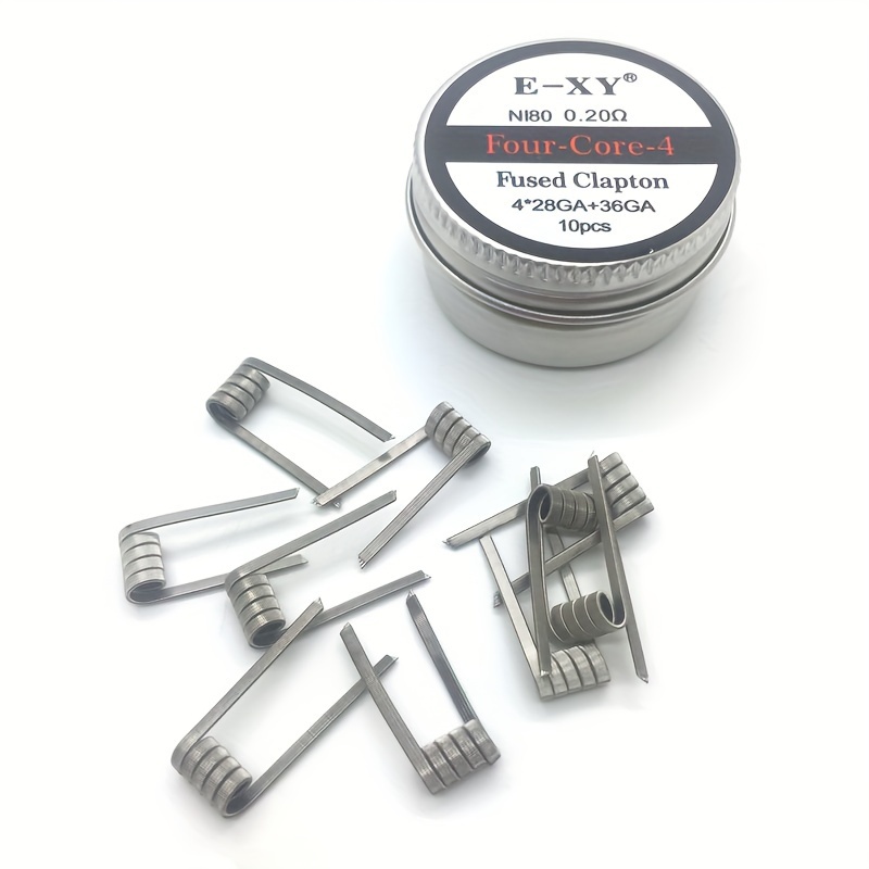 10個/箱、ニクロム融合クラプトンコイル ダブル/トリプル/ - Coil Building Kit のレビューと価格