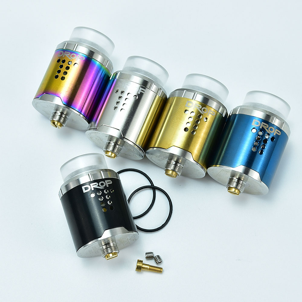 24mm DROP RDA タンクアトマイザー - 316S - Vape Coil Replacement のレビューと価格