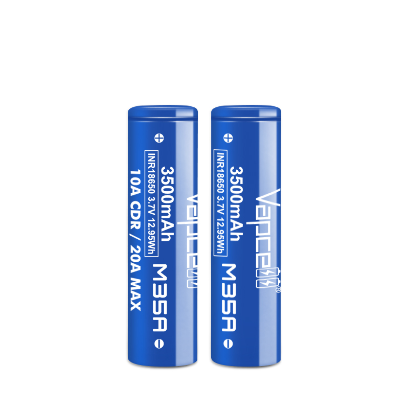 オリジナル Vapcell M35A 18650 M35A  - Vape Battery 18650 のレビューと価格