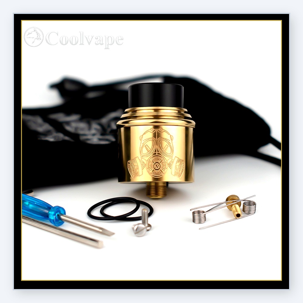 アポカリプス GEN 2 RDA 24mm ブラス製デッキ、 - Rda Atomizer Deck のレビューと価格