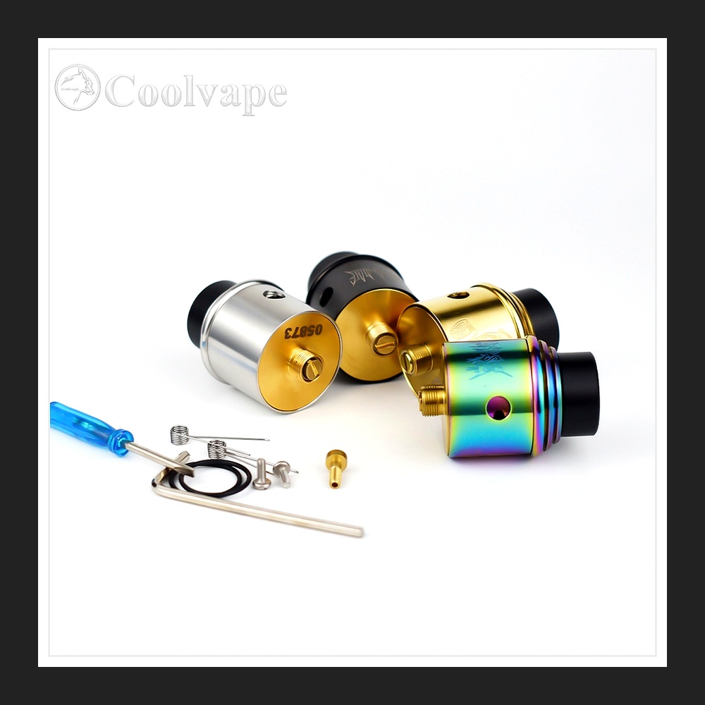 アポカリプス GEN 2 RDA 24mm ブラス製デッキ、 - Rda Atomizer Deck のレビューと価格