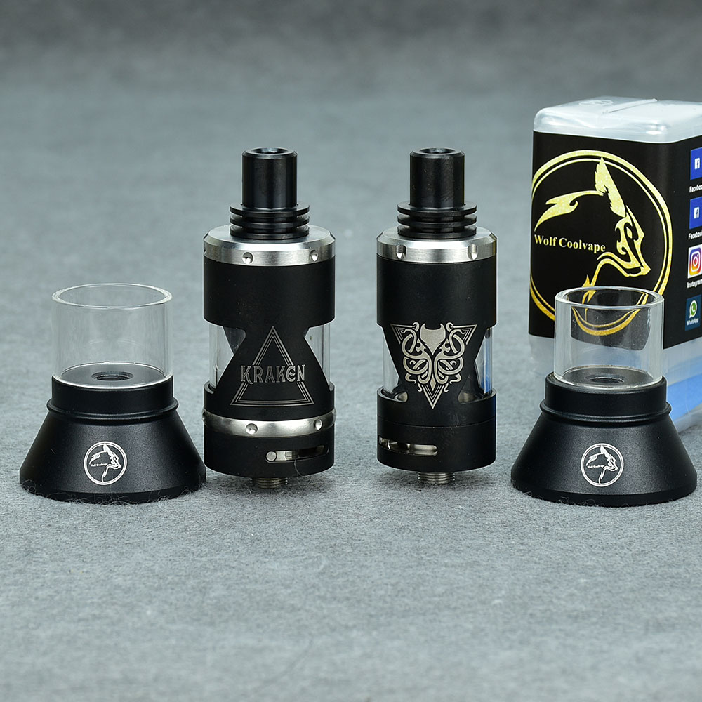 Wolfcool Vape Kraken RTA V2.5  - Vape Coil Replacement のレビューと価格