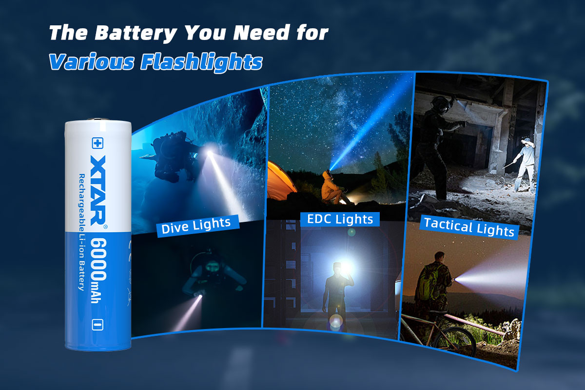 Xtar 21700 6000mAh充電式バッテリー 高出力 - Vape Battery 18650 のレビューと価格