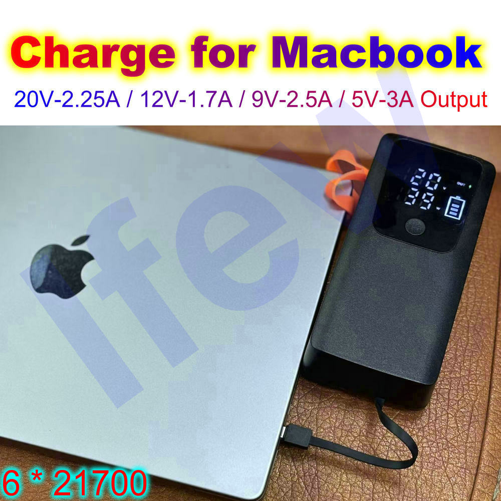 45 ワットパワーバンクシェル 21700 バッテリーケース - Battery Case Storage のレビューと価格