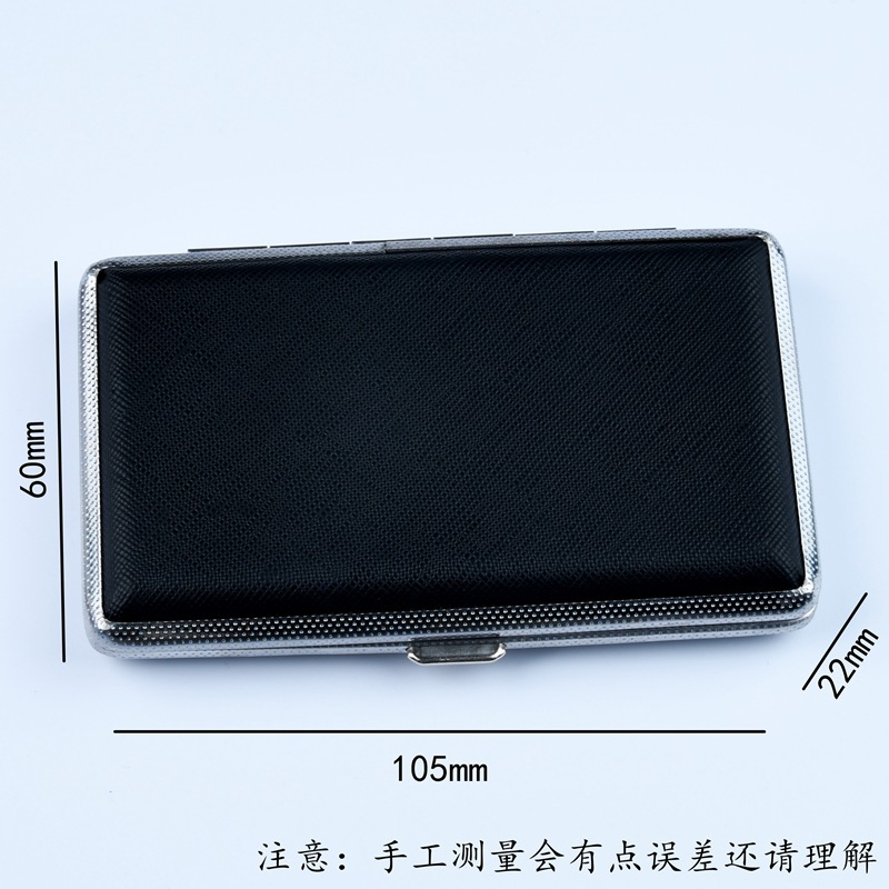 新型5.5スリムメタルレザータバコケース20本収納携帯用パー - Smoking & Vaping Accessories のレビューと価格
