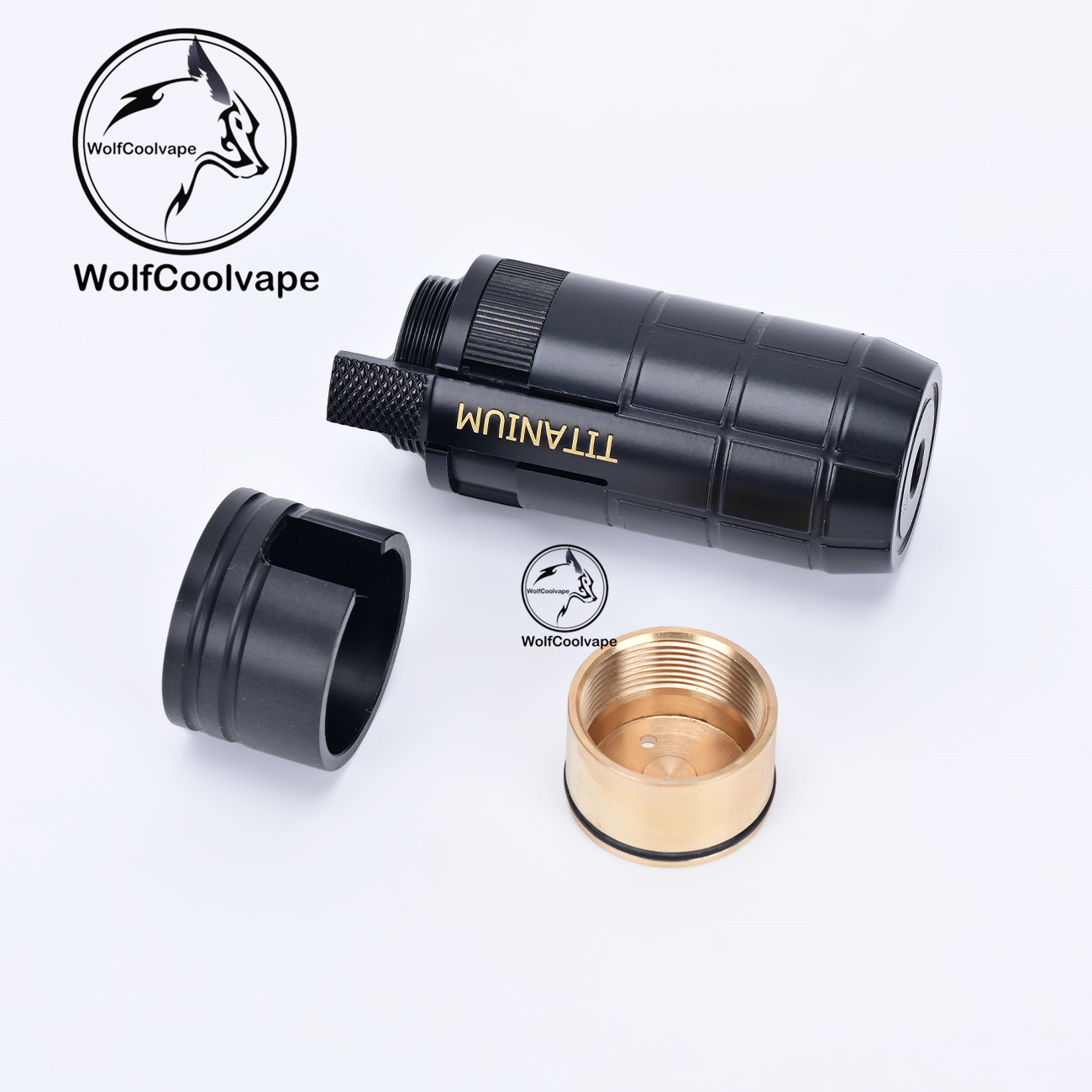 Wolfcoolvape MK2 特別なメカニカル Mod  - Vape Battery 18650 のレビューと価格