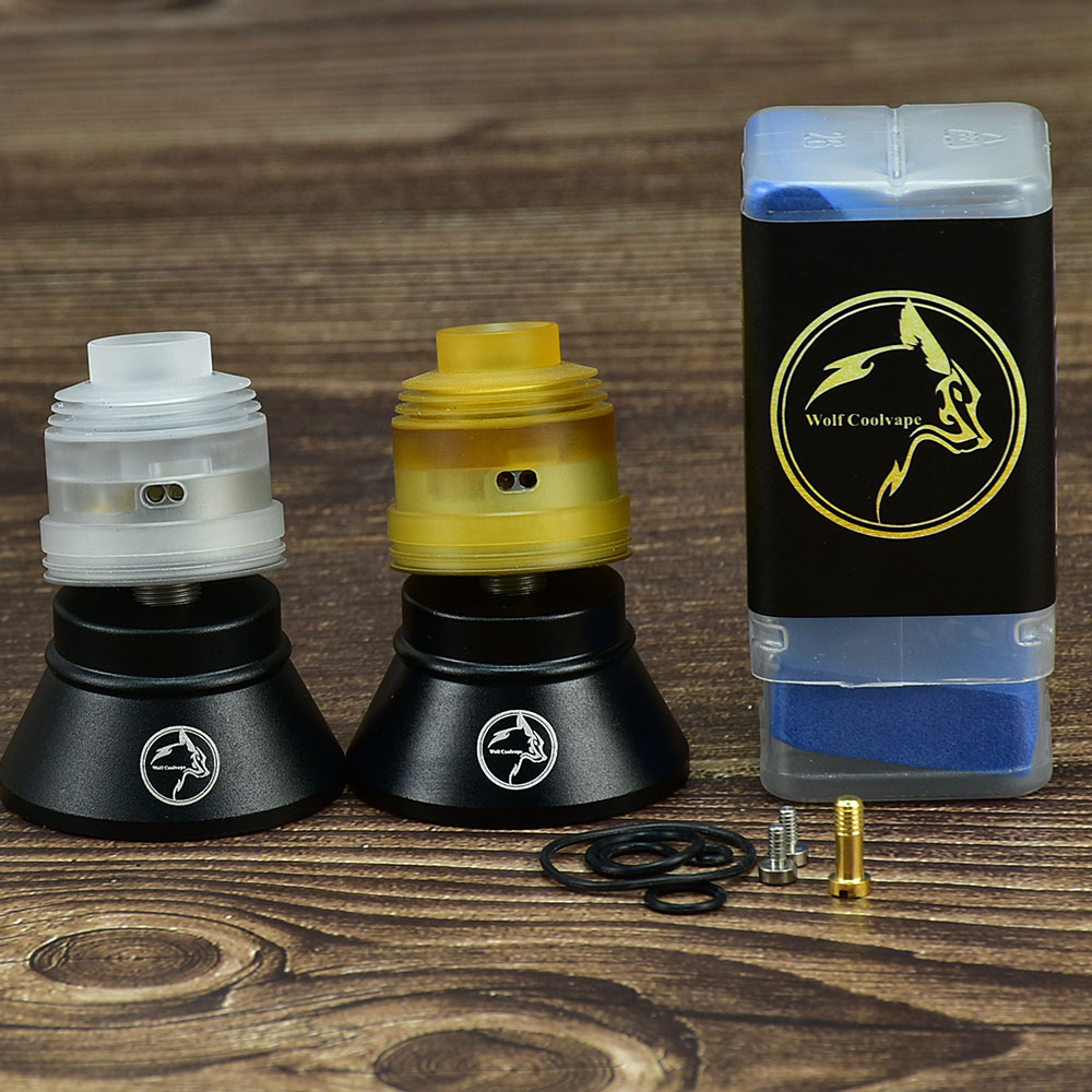 Wolfcoolvape Hussar V2 RDAタンクア - Rda Atomizer Deck のレビューと価格